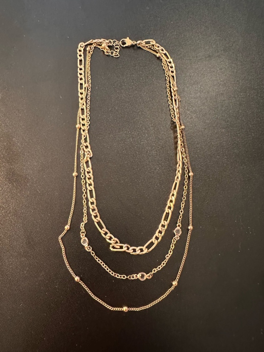 Multi-Layer Gold Chain Necklace for Women
